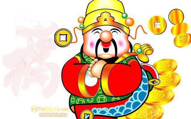 Ảnh Thần Tài đẹp – mẫu 8 (ảnh ngang)
