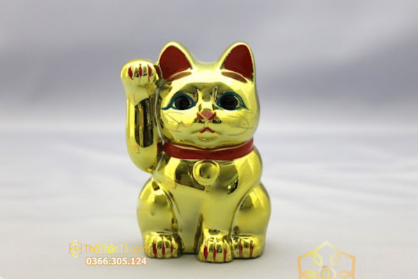 Hình nền mèo Thần Tài cho máy tính – mẫu 22
