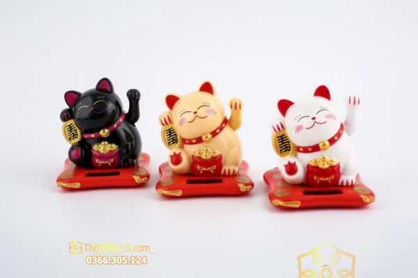 Hình nền mèo Thần Tài cho máy tính – mẫu 28