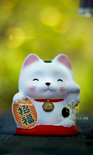 Hình nền mèo Thần Tài cho điện thoại – mẫu 16