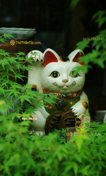 Hình nền mèo Thần Tài cho điện thoại – mẫu 28