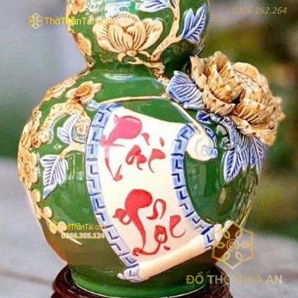 Hồ Lô Hút Lộc Tài Lộc Đắp Nổi