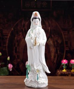 Tượng Quan Âm Tọa Sen
