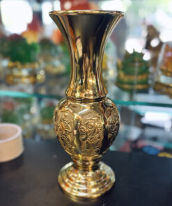 Lọ Hoa Đồng Bát Tiên Đồng Vàng
