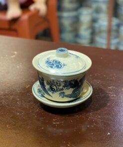 Bát Sâm/Bát Nước Men Men Rạn Vẽ