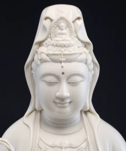 Tượng Phật Bà Quan Âm Đá Bạch Ngọc
