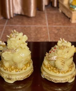 Tỳ Hưu Đá Vàng Thạch Anh