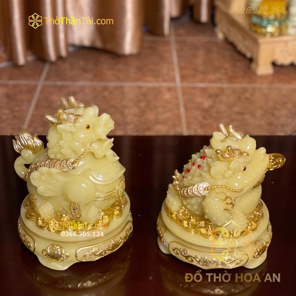 Cóc Thiềm Thừ Đá Vàng Thạch Anh