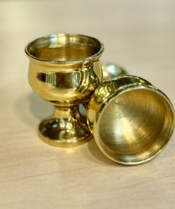 Kỷ Ngai Thờ 5 Chén Đồng Vàng