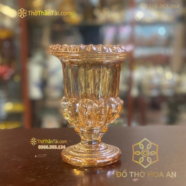 Ly Đựng Phật Thủ Thủy Tinh