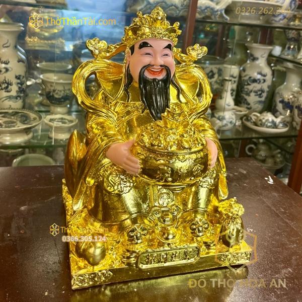 Tượng Thần Phát/ Triệu Công Minh Dát Vàng