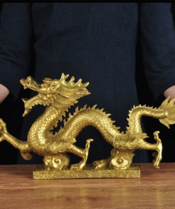 Tượng Rồng Đồng Nắm Long Châu