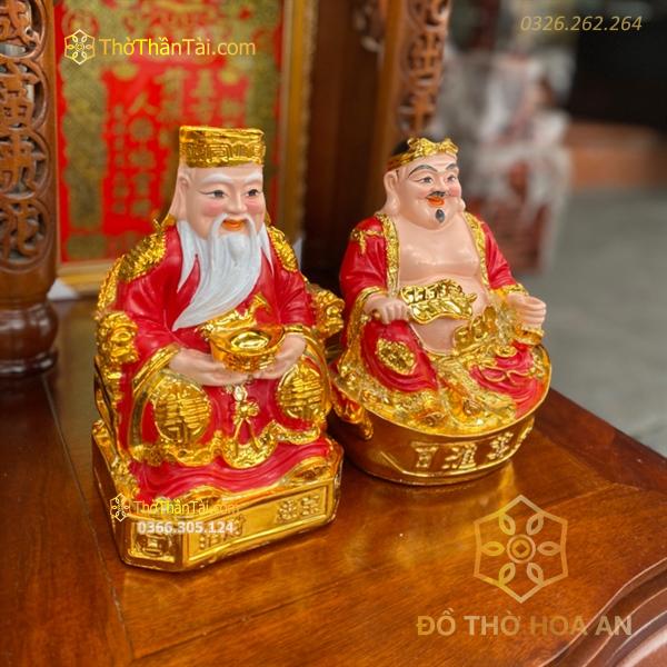 Tượng Thần Tài Thổ Địa Hồng Kông Đỏ