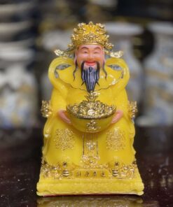 Tượng Thần Tiền/ Thần Phát Phú Quý Rồng Vàng