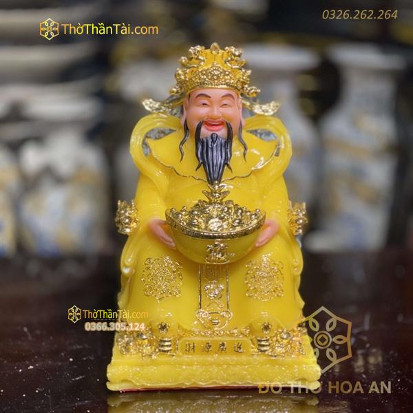 Tượng Thần Tiền/ Thần Phát Phú Quý Rồng Vàng
