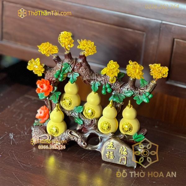 Ngũ Hồ Lô Vàng Kim Phong Thủy