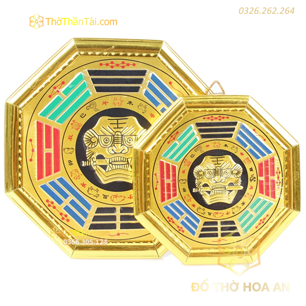 Gương Bát Quái Mặt Hổ Phù