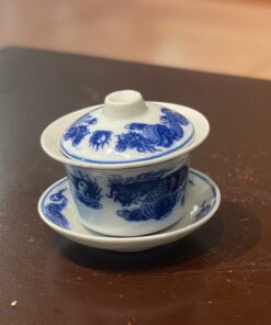 Bát Sâm/ Bát Nước Rồng Men Lam