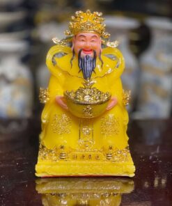 Tượng Thần Tiền/ Thần Phát Phú Quý Rồng Vàng