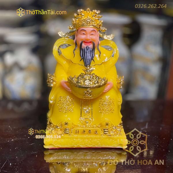 Tượng Thần Tiền/ Thần Phát Phú Quý Rồng Vàng