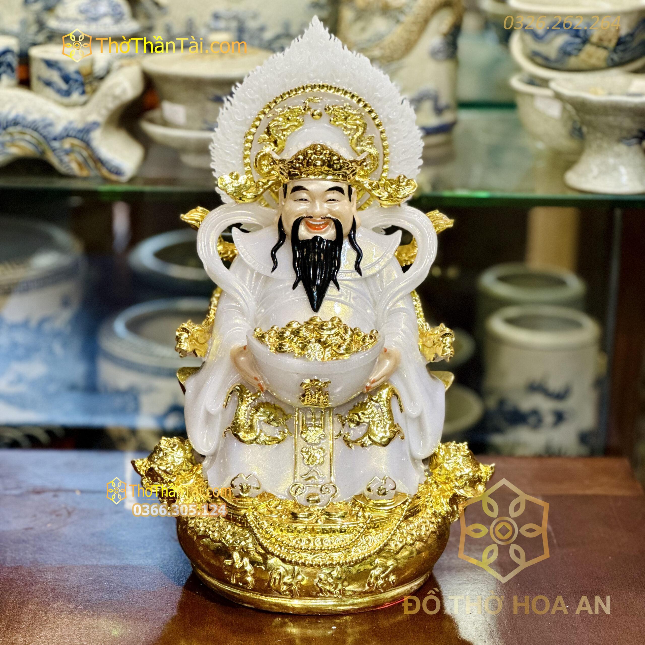 Tượng Thần Tiền Triệu Công Minh Địa Hiệu Ứng Đồng Trắng
