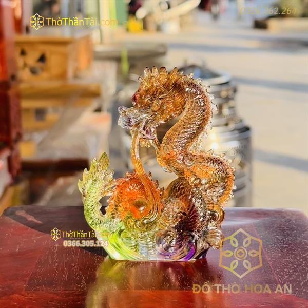 Rồng Nhả Long Châu Lưu Ly