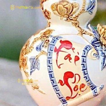 Hồ Lô Hút Lộc Tài Lộc Đắp Nổi