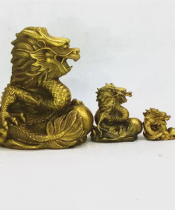Rồng Đồng Ôm Long Châu Phong Thủy