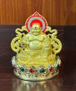 Tượng Phật Di Lặc Song Long Để Ô Tô-Bàn Làm Việc
