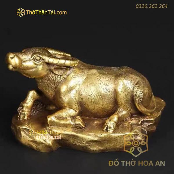 Linh Vật Trâu Đồng Phong Thủy