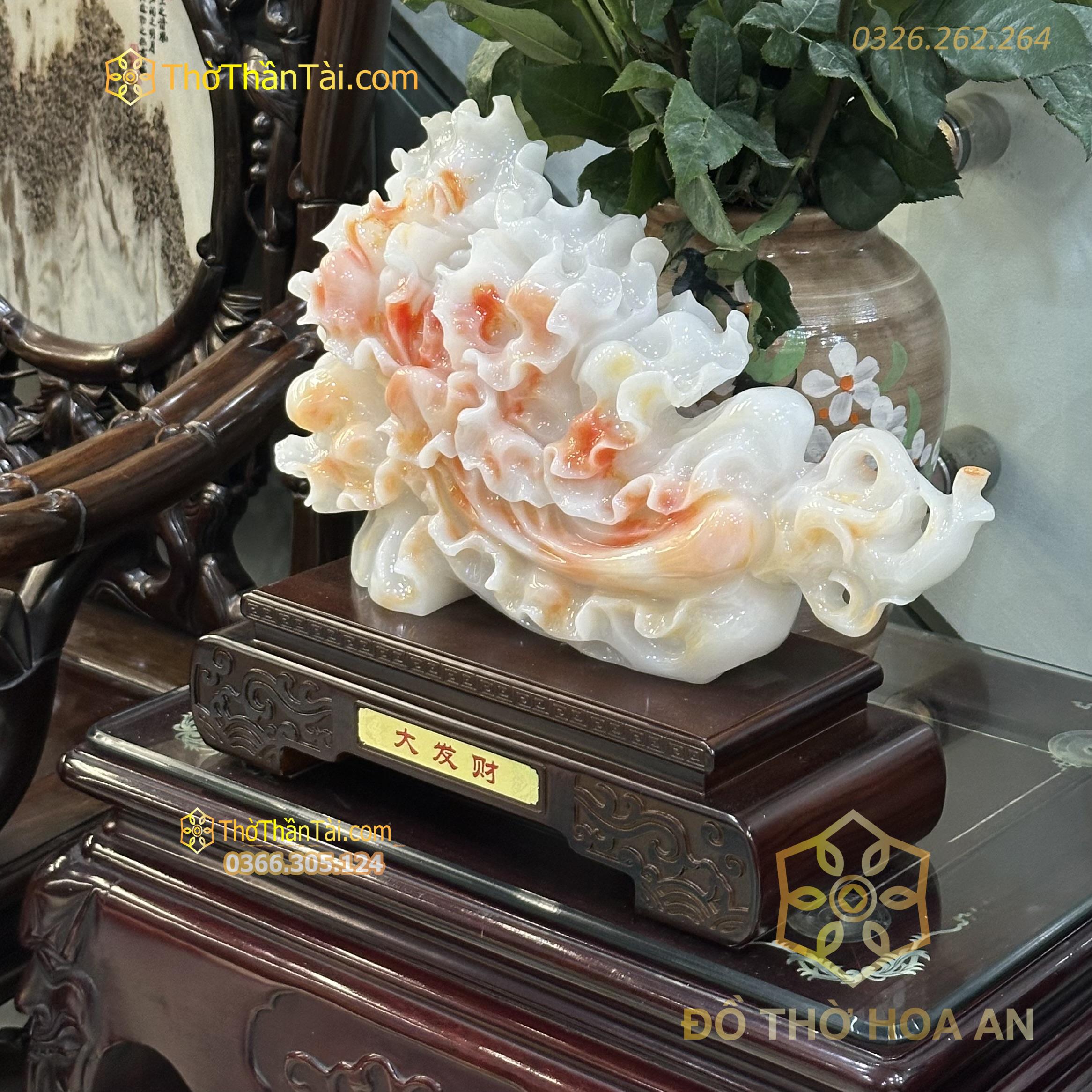 Củ Cải Đại Phát Tài Bạch Ngọc