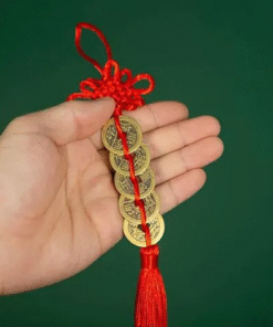 Dây Tiền Xu Ngũ Đế 5 Đồng