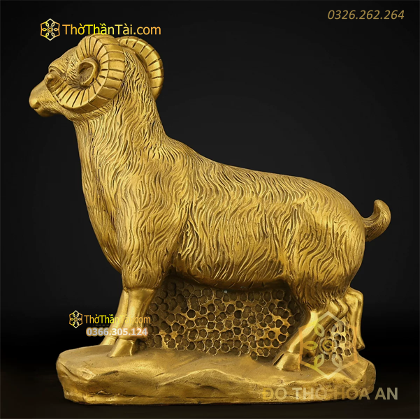 Linh Vật Dê Đồng Phong Thủy