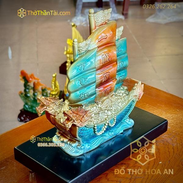 Thuyền Buồm Song Long Ngũ Sắc