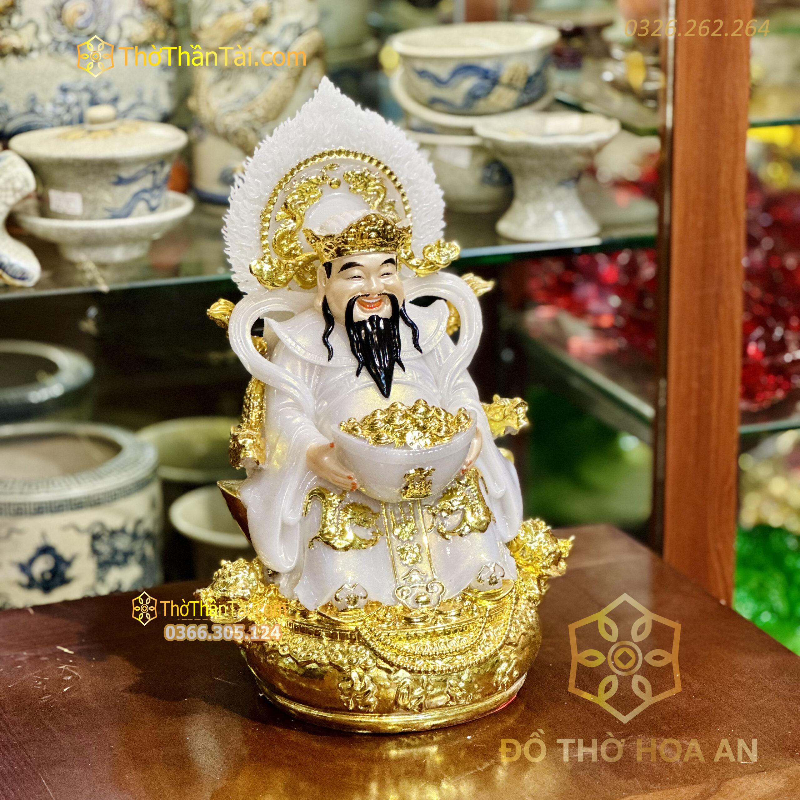 Tượng Thần Tiền Triệu Công Minh Địa Hiệu Ứng Đồng Trắng