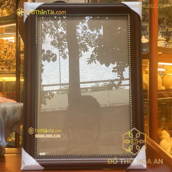 Khung Ảnh Thờ Treo Nhựa Đen