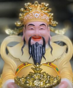 Tượng Thần Phát/ Tượng Triệu Công Minh Phú Qúy Bột Đá Cam
