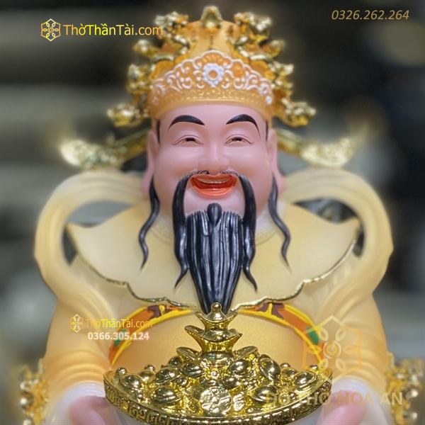 Tượng Thần Phát/ Tượng Triệu Công Minh Phú Qúy Bột Đá Cam