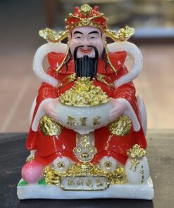 Tượng Thần Tiền/ Thần Phát Phú Quý Đỏ