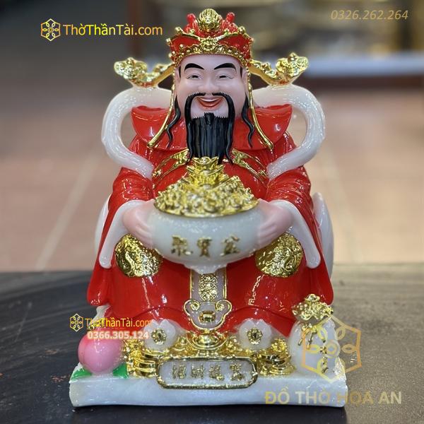 Tượng Thần Tiền/ Thần Phát Phú Quý Đỏ