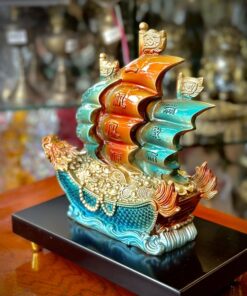 Thuyền Buồm Song Long Ngũ Sắc