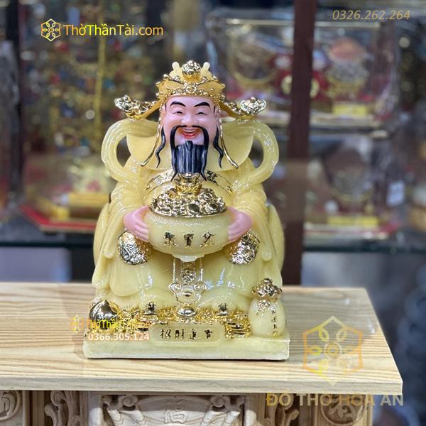 Tượng Thần Tiền/ Thần Phát Phú Quý Vàng