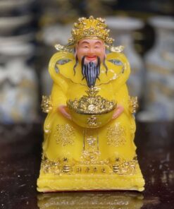 Tượng Thần Tiền/ Thần Phát Phú Quý Rồng Vàng