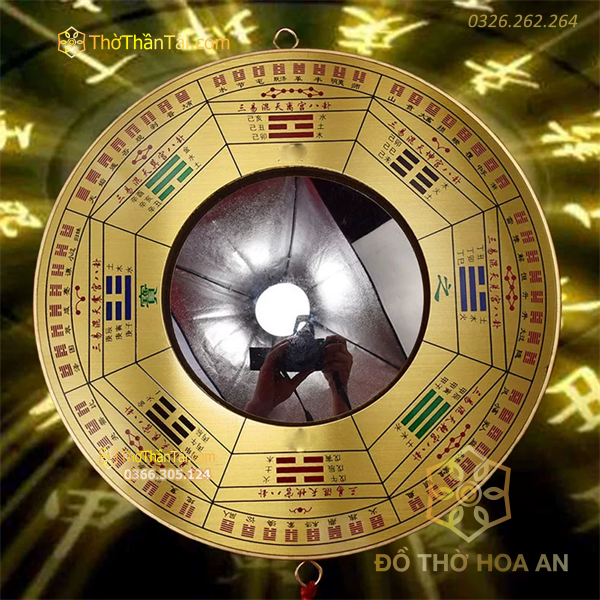 Gương Bát Quái Đồng Mặt Kính