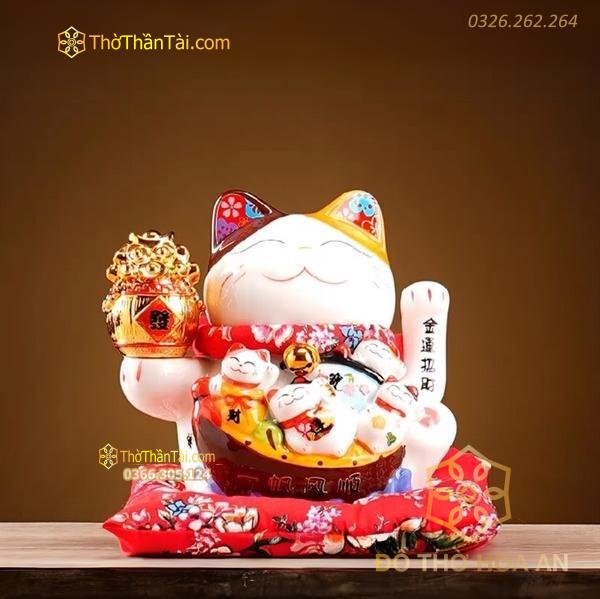 Mèo Thần Tài Tài Thông Tứ Hải