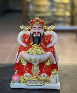 Tượng Thần Tiền/ Thần Phát Phú Quý Đỏ