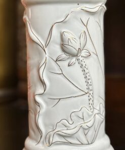 Ống Hương Hoa Sen Bạch Ngọc
