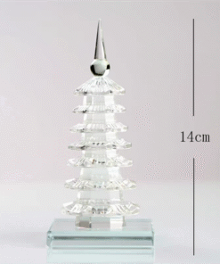 Tháp Văn Xương Pha Lê Trắng