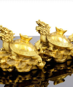 Long Quy Cõng Vàng Đồng Phong Thủy