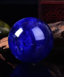 Quả Cầu Màu Xanh Biển Obsidian